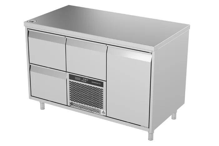 Tõstemehhanismiga külmutuslaud P230 1500 mm