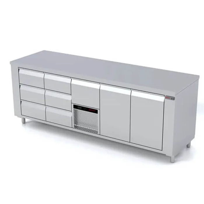 Tõstemehhanismiga külmutuslaud P447 2330 mm